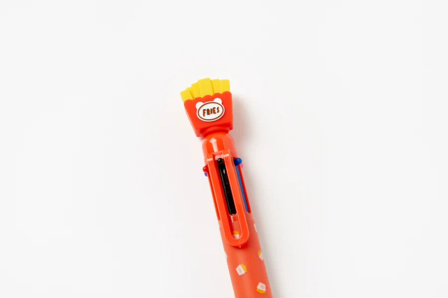 6-Color Ballpoint Pen Fries - Image 3