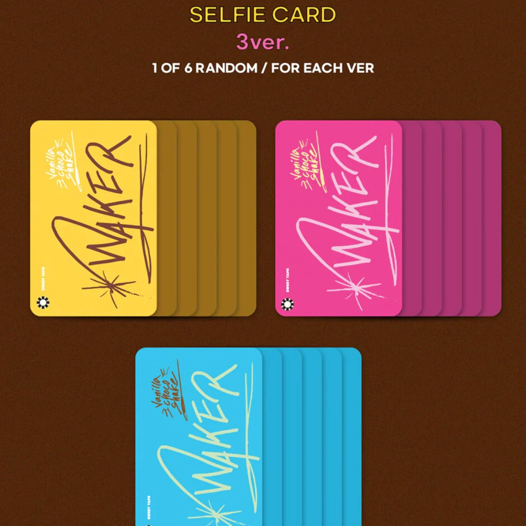 Waker 2nd Mini Album "Sweet Tape" (Rising Card Album) - Image 4